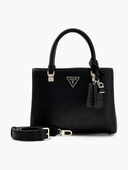 Damen Satchel Tasche Schwarz