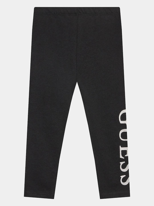 Kinder Leggings Lang Schwarz