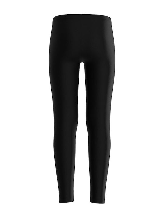 Kids Long Leggings Top Black