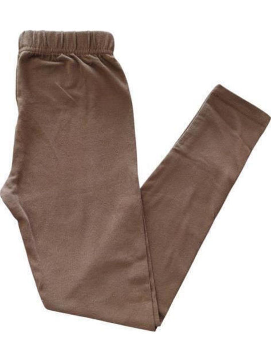 Kids Legging Long Coffee