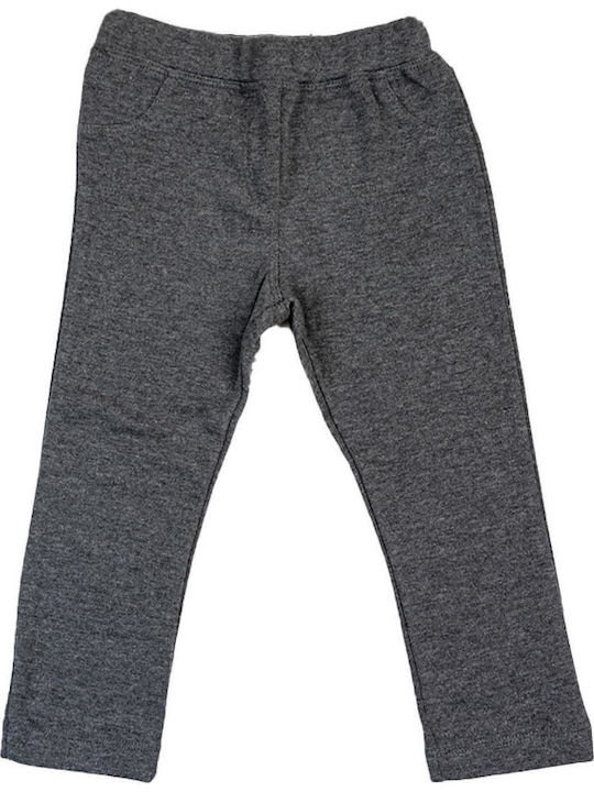 Kinder Leggings Lang Gray
