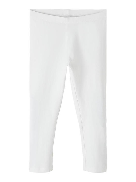 Kids Legging Capri White