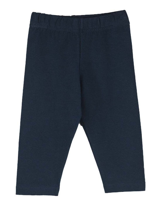 Set Kinder Leggings Capri Blau