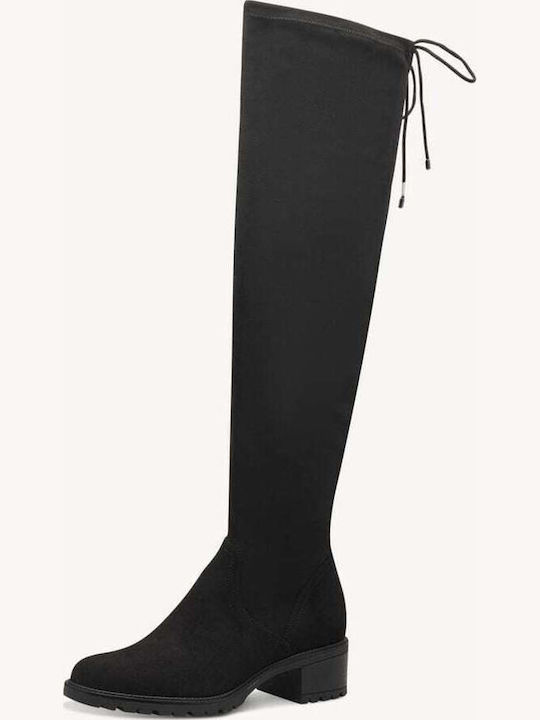 Damenstiefel Über dem Knie Schwarz