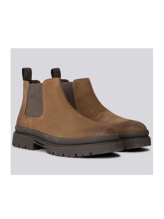 Suede Brown Chelsea Boots