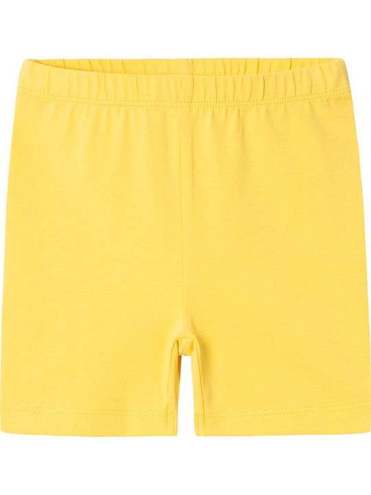Kids Legging Cycling Short yellow