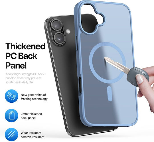 Dux Ducis Yind Series Back Cover Plastic Light Blue (iPhone 17)