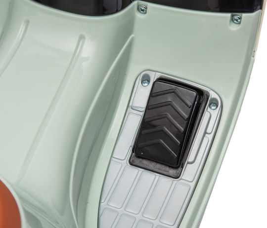 Kinder Motorrad Elektroantrieb Grün