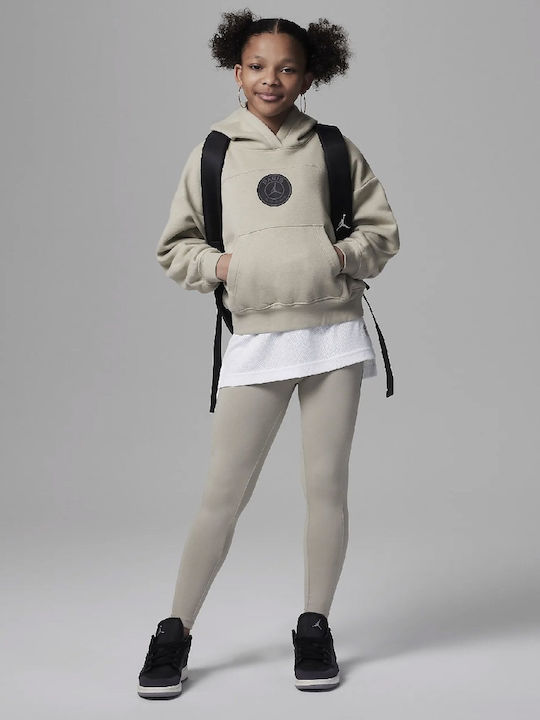 Kinder Leggings Sport Lang Gray