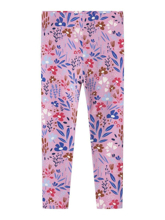 Kinder Leggings Lang Fuchsia Pink