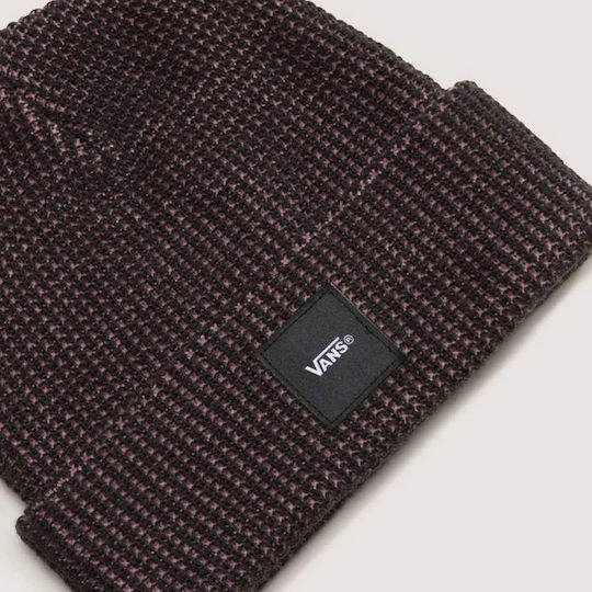 Cuff Beanie Ανδρικός Σκούφος Πλεκτός σε Μαύρο χρώμα