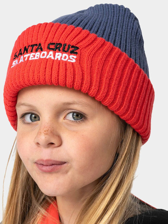 Screaming Beanie Unisex Beanie Knitted in Blue color