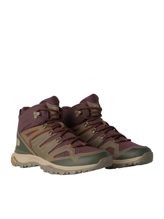 The North Face Hedgehog Women's Hiking Boots Waterproof with Gore-Tex Membrane Brown