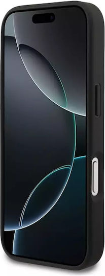 Mercedes-Benz Umschlag Rückseite Leder / Kunststoff / Silikon Braun (iPhone 17 Pro)