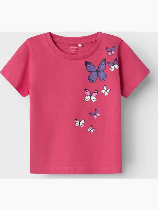 Tricou pentru copii Fuchsia
