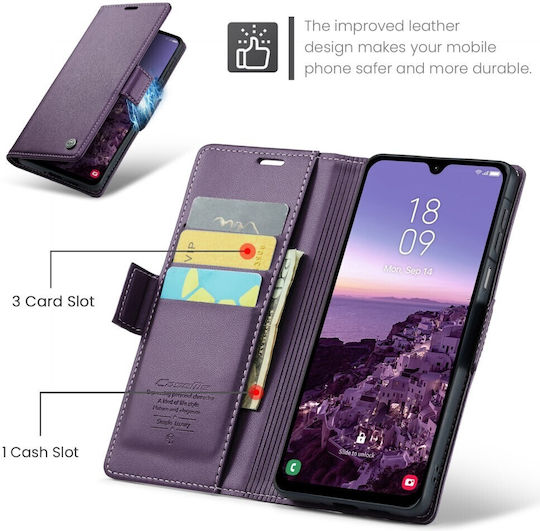 Caseme 023 Luminus Wallet Μωβ (Galaxy A17)