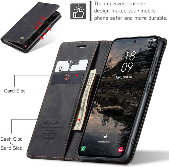 Caseme 013 Retro Book Black (Galaxy S25 FE)