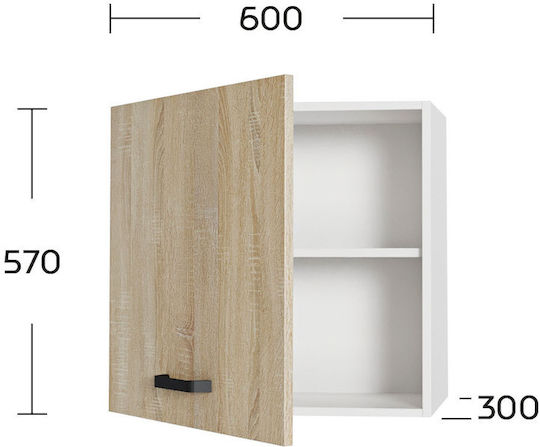 Anita Sonoma 60x32x57buc