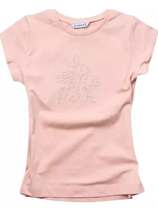 Παιδικό T-shirt Ροζ Flower