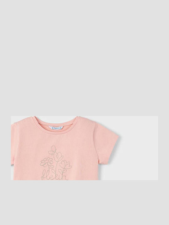 Παιδικό T-shirt Ροζ Flower