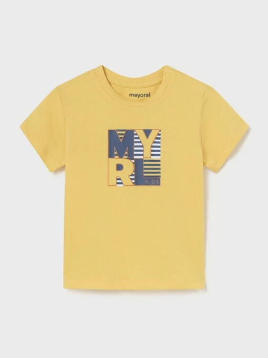 Παιδικό T-shirt Κίτρινο