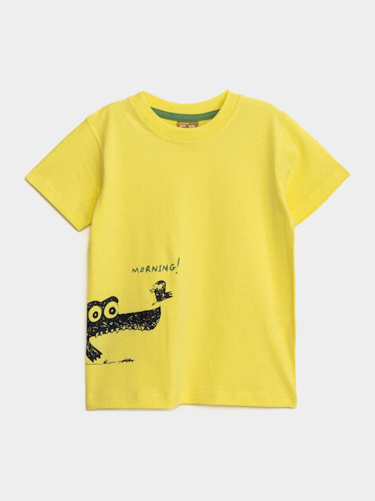 Παιδικό T-shirt Κίτρινο