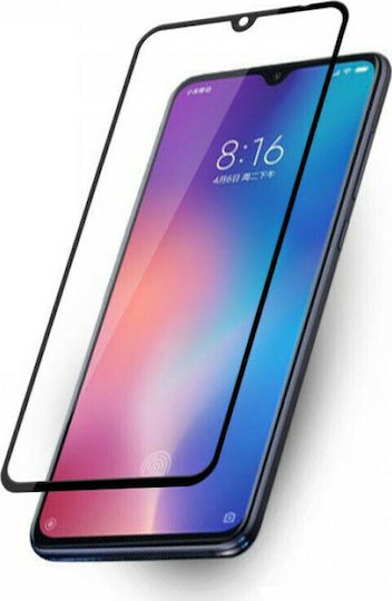 Vollflächig gehärtetes Glas Schwarz (Redmi 15C 4G)