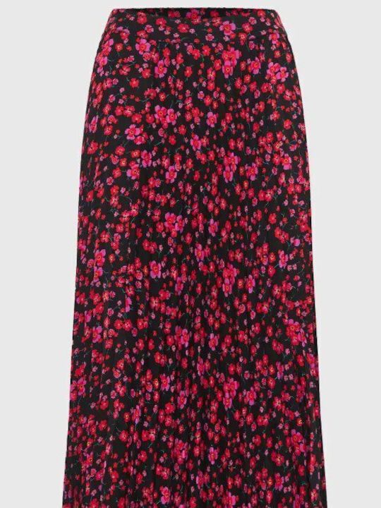 Maxi Φούστα Floral Black