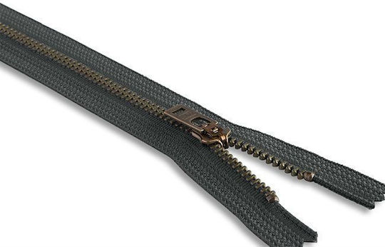 YKK Цип Ръчници И Консумативи Сив От Метал 60см