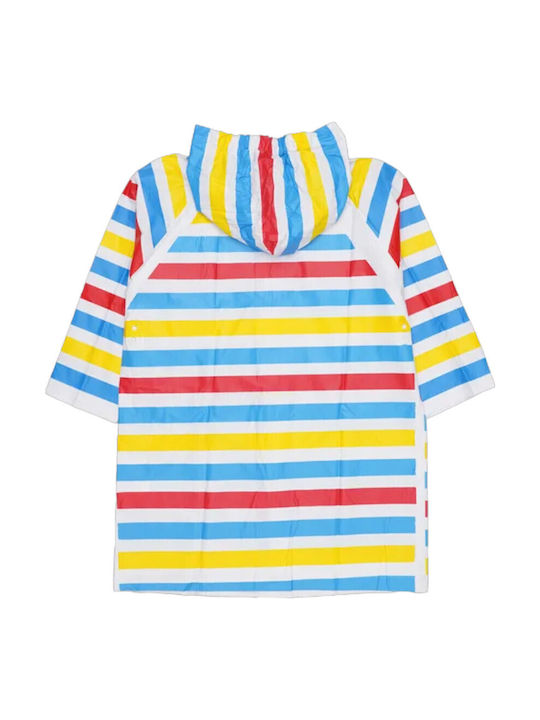 Wasserdicht Kinder Freizeitjacke Lang mit Kapuze Multicolour Mickey Color Lines