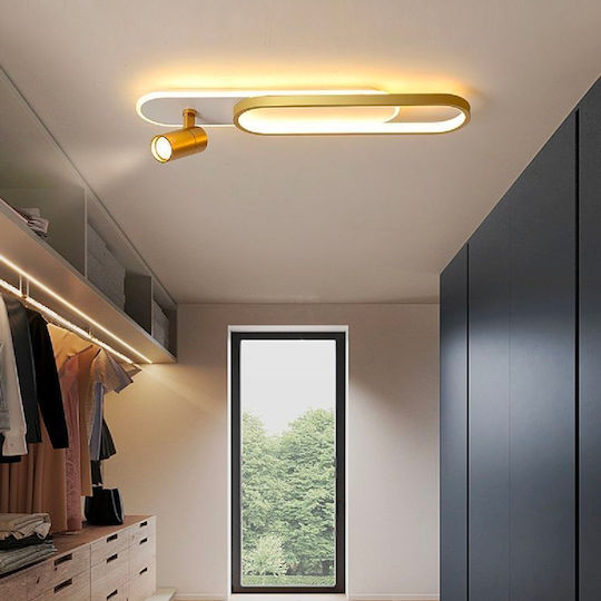 Alista Home Deckenleuchte Gold mit Integrierter LED