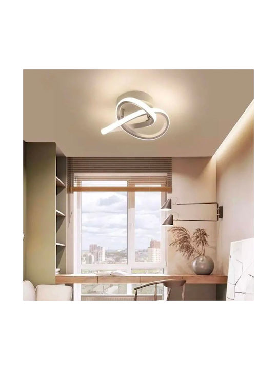 Alista Home Таванно осветление Бяла с Вграден LED