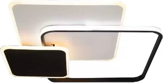 Alista Home Ceiling Mount Light Black with Integrated LED and Remote Control