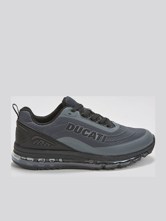 Turbo Air Ανδρικά Αθλητικά Παπούτσια Running Γκρι