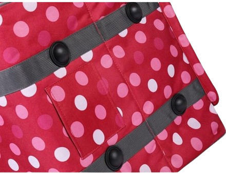Transporttasche Für Overlock-Maschinen 34x35x31cm Babysnap Mehrfarbig Rot