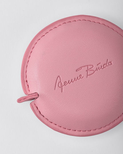 Tailor's Measuring Tape Made Eco-leather Aenne Burda Collection Pink