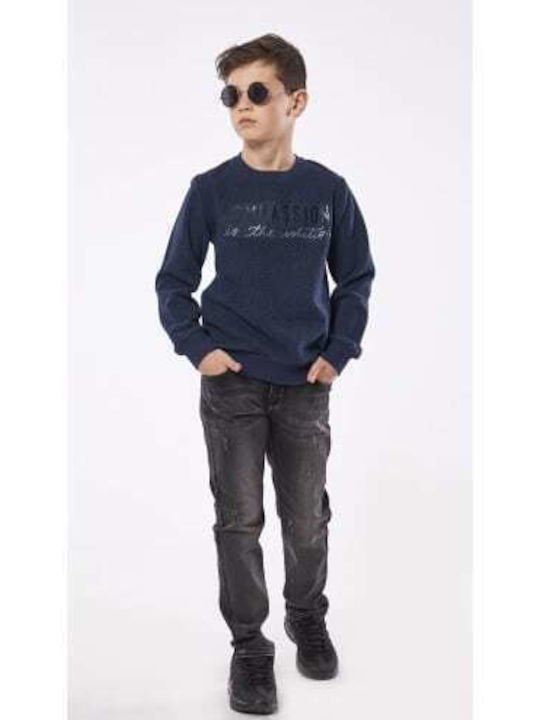Kids' Shirt Long Sleeve Blue