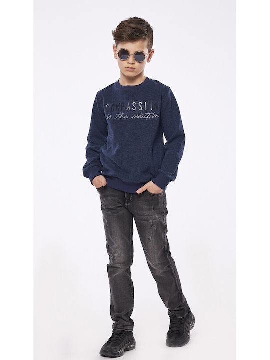 Kids' Shirt Long Sleeve Blue