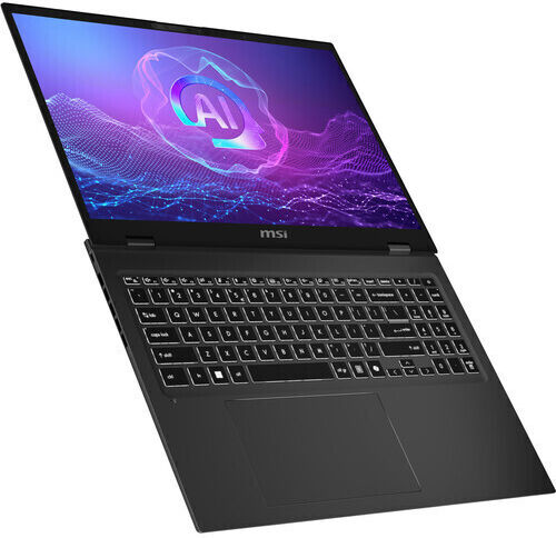 MSI Prestige 16 AI Evo 16" OLED UHD 120Hz (Kern Ultra 7-255H/16GB/1TB SSD/W11 Startseite) (US Tastatur)