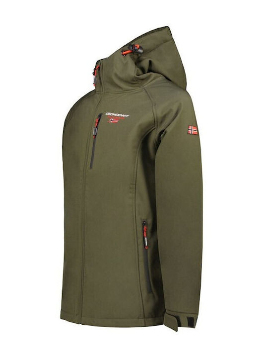 Χειμωνιάτικο Μπουφάν Softshell Αδιάβροχο και Αντιανεμικό Kaki