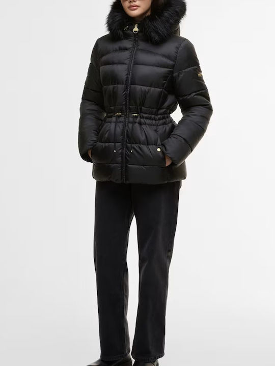 Γυναικείο Puffer Μπουφάν για Χειμώνα Black