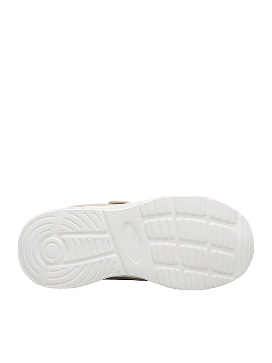 Memory Kids Sneakers with Scratch Beige