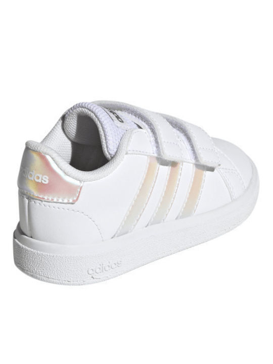 Grand Court GRAND COURT 2.0 Kids Sneakers with Scratch Cloud White / Iridescent