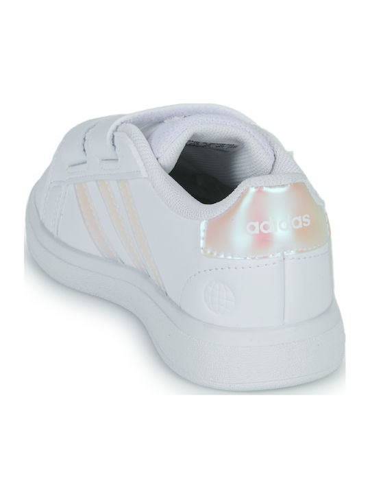 Grand Court GRAND COURT 2.0 Kids Sneakers with Scratch Cloud White / Iridescent