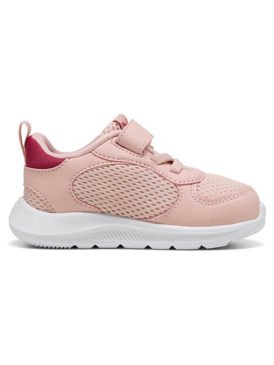 Fun Racer 2ac+inf Kids Sneakers with Scratch Pink