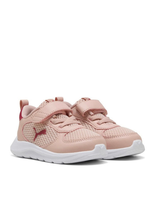 Fun Racer 2ac+inf Kids Sneakers with Scratch Pink