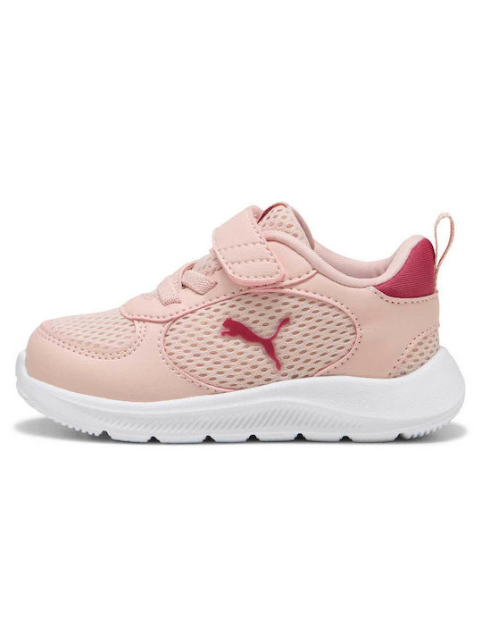 Fun Racer 2ac+inf Kids Sneakers with Scratch Pink