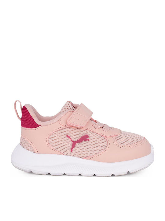 Fun Racer 2ac+inf Kids Sneakers with Scratch Pink