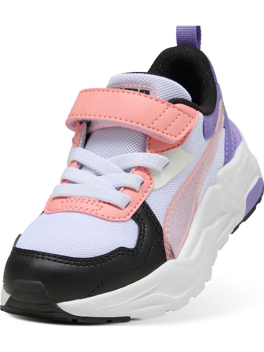 TRINITY 2 JR Kids Sneakers with Scratch White