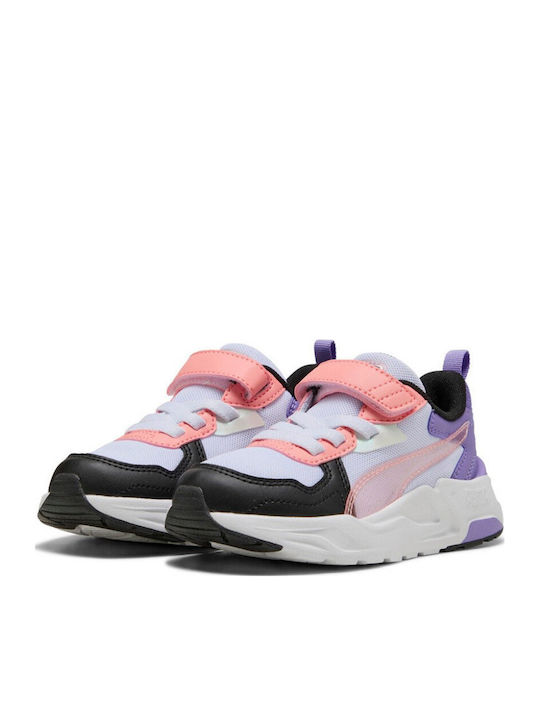TRINITY 2 JR Kids Sneakers with Scratch White